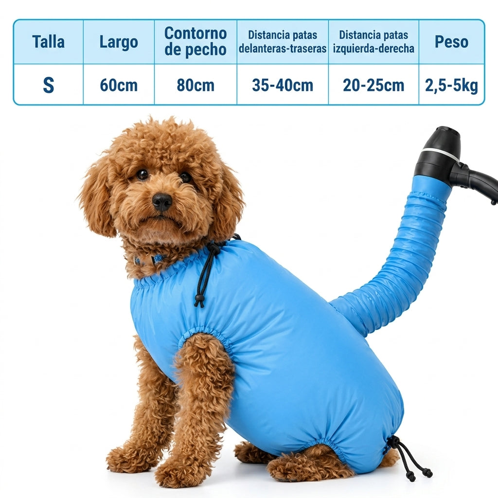 DrySuit-Pets, Bolsa de secado para perros